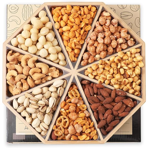 詰め合わせ Amazon.com : Gourmet Mixed Nuts Christmas Gift Basket with Lazy